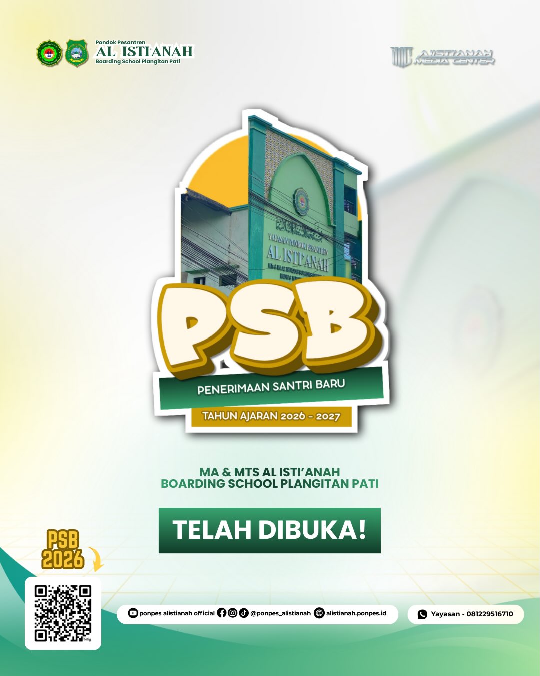 Penerimaan Santri Baru 2026